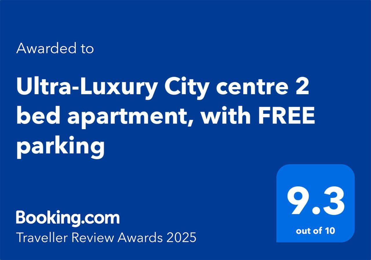 Ultra-Luxury City Centre 2 Bed Apartment, With Free Parking Cardiff Bagian luar foto
